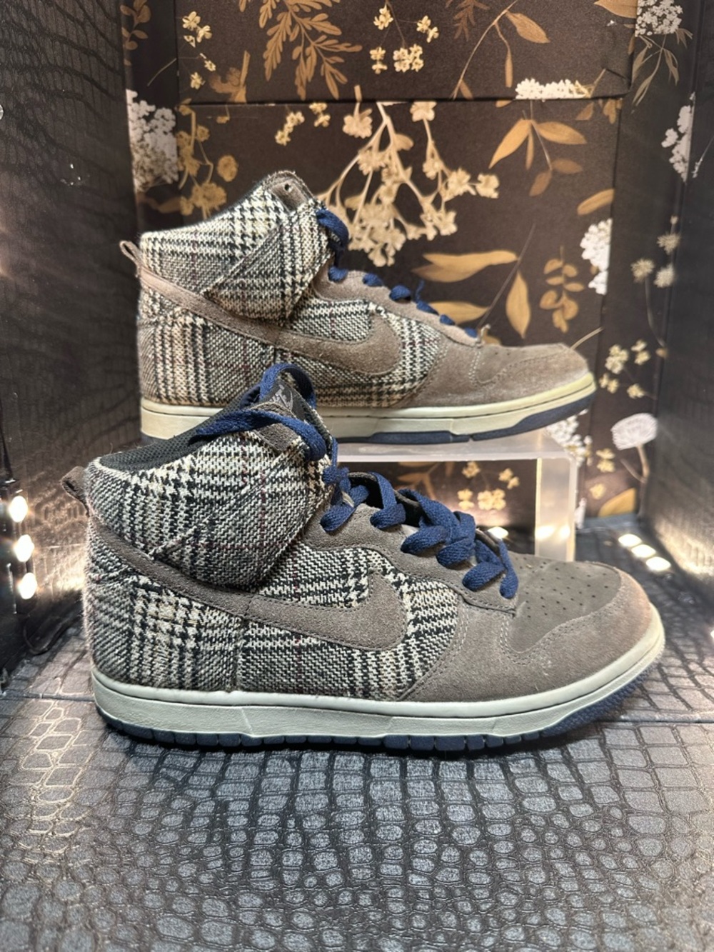 Nike Dunk High Premium "Tweed Pack size 7.5